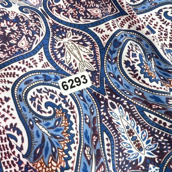 Anthropologie Elevenses Wide Leg Pants Womens Small High Rise Zip Floral Bottoms - Picture 12 of 12